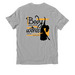 UMBC Dance Merch, a Granite Grey Heather Allmade Organic Cotton Unisex Tee (back-view)
