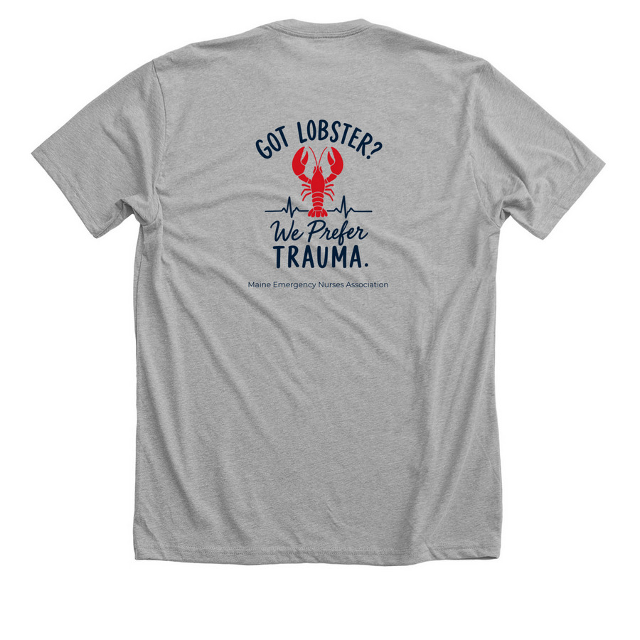 EN26!, a Athletic Heather Premium Unisex Tee (back-view)