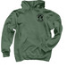 Adopt Save Love Fundraiser, a Military Green Pullover Hoodie