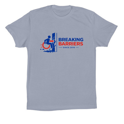 Disability Partnerships, a Vintage Denim Premium Cotton Tee