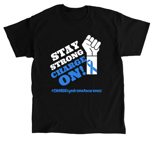 CHARGE Syndrome Foundation, a Black Classic Unisex Tee