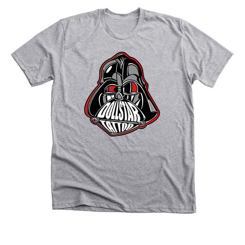 Doll Star Tattoo: Father Figure, a Athletic Heather Premium Unisex Tee