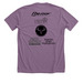 U14 Flint/Flint, a Heather Purple Premium Unisex Tee (back-view)