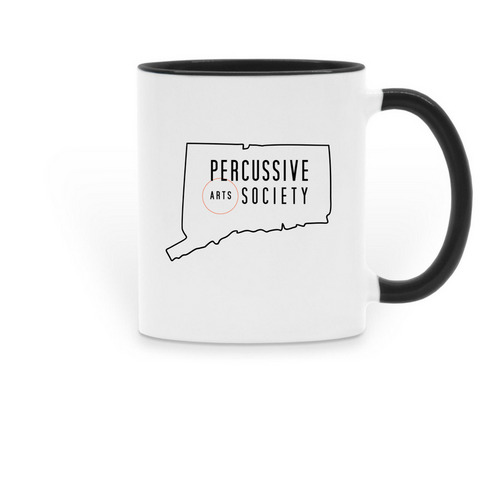 CTPAS MUG, a Black Two-Tone Ceramic Mug