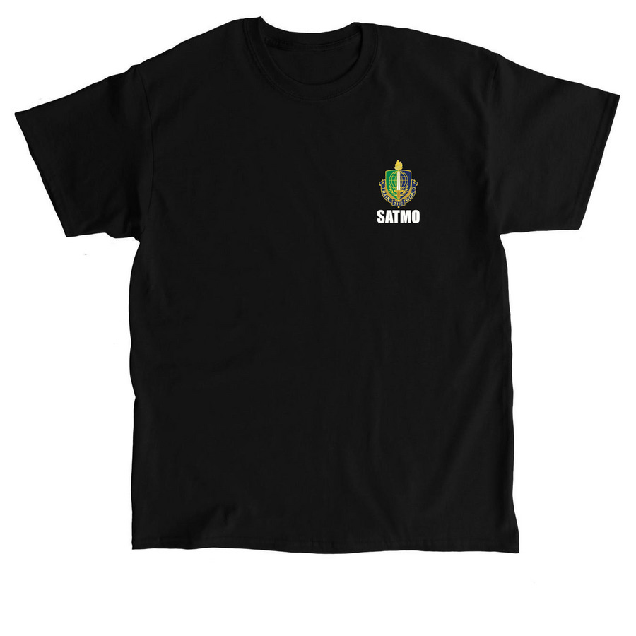 SATMO PT T-Shirt, a Black Classic Unisex Tee