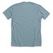Third west shirt, a Heather Blue Lagoon Premium Unisex Tee (back-view)