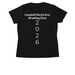 Wrestling Clinic, a Black Women's Performance Tee (back-view)