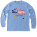 Let Freedom Ring T-Shirt, a Heather Carolina Blue Premium Long Sleeve Tee