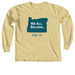 OREGON: We All Belong., a Butter Comfort Colors Long Sleeve Tee
