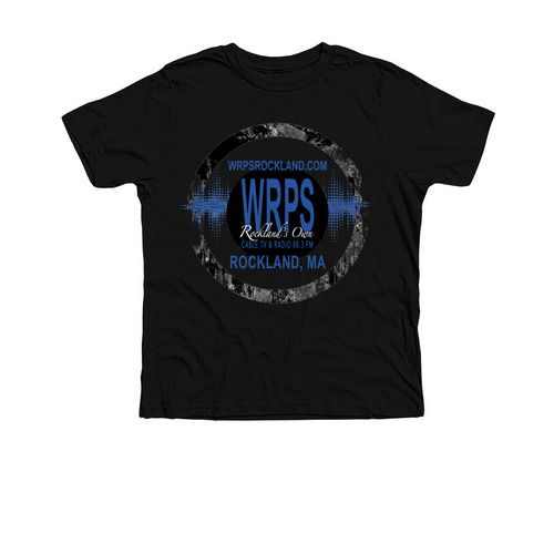 WRPS youth-sized merch, a Solid Black Blend Premium Youth Tee