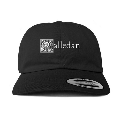 Calledan Hat, a Black Printed Classic Baseball Cap