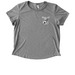 Earn it!, a Aluminum Grey Allmade Eco Triblend Women?s Scoop Neck Tee