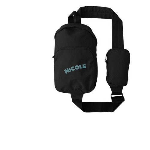 Personalized Sling Bags, a Black Grove Sling Bag