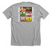 Summer Lovin', a Athletic Heather Premium Unisex Tee (back-view)