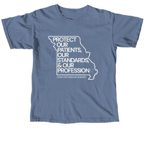 Support MDHA Legal Efforts, a Blue Jean Comfort Colors Unisex Tee