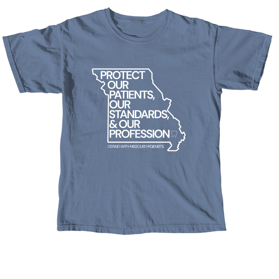 Support MDHA Legal Efforts, a Blue Jean Comfort Colors Unisex Tee