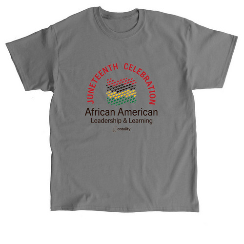 Limited Edition Juneteenth 2026, a Charcoal Classic Unisex Tee