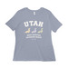 Three Little Doxies, a Vintage Denim Women?s Relaxed Cotton Tee