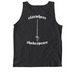 Metalcore Homage, a Black Comfort Colors Tank Top (back-view)