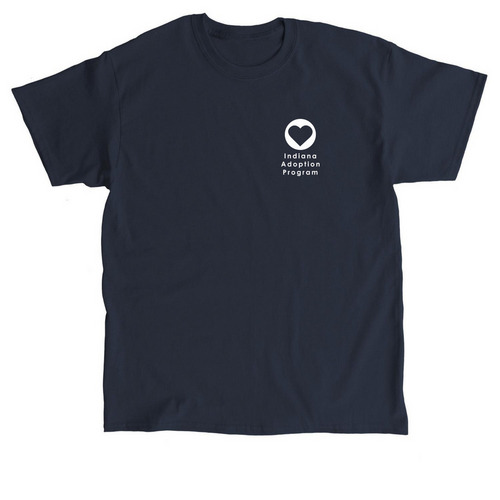 IAP Heart Pocket, a Navy Classic Unisex Tee