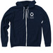 IAP Heart Pocket, a Navy Zip Up Hoodie