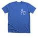 Stay So. ill in Color, a Heather True Royal Premium Unisex Tee