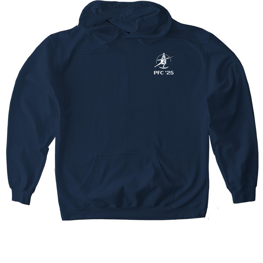 PFC Navy 25'&nbsp;, a Navy Gildan Softstyle Pullover Hoodie