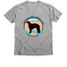 Turquoise Trail Borzoi Club, a Athletic Heather Premium V-Neck Tee