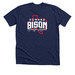 Howard University Alumni Club of Houston, a Solid Navy Blend Premium Unisex Tee
