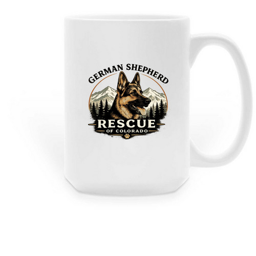 GSROC Mugs, a White Large Coffee Mug