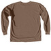Ain?t No Ghost, a Espresso Comfort Colors Long Sleeve Tee (back-view)