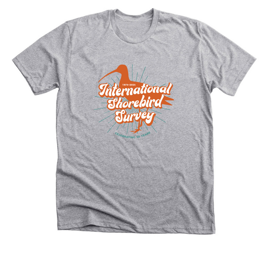 Manomet ISS 50th Anniversary, a Athletic Heather Premium Unisex Tee