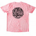 College Outdoors Circle Logo Tops, a Hibiscus Comfort Colors Colorblast Tee (back-view)