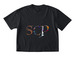 SCP Logo Boxy Tee, a Black Comfort Colors Boxy Tee