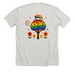 Slalom Horizons x Prism The Trevor Project&nbsp;, a Heather Cement Premium Unisex Tee (back-view)