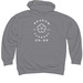 Comfort Colors Co-op/Large Back Logo, a Gunmetal Heather Midweight Pullover Hoodie