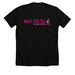 Meat For Tea Meatcup Logo, a Solid Black Blend Premium Unisex Tee (back-view)