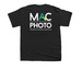 MAC Photography Apparel, a Black Youth Unisex Tee (back-view)