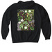 Excellent Ephemerals, a Black Gildan Softstyle Pullover Hoodie (back-view)