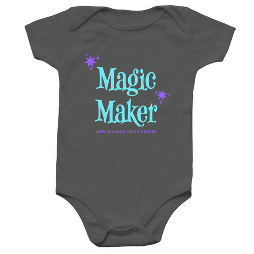 Magic Maker Onesie&nbsp;, a Charcoal Infant Onesie