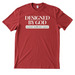 Designed by God (Red's), a Beet Red Allmade Heavyweight Recycled Cotton Tee