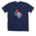 Psalm 57:1, a Solid Navy Blend Premium Unisex Tee