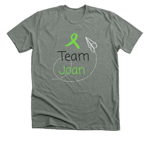 Team Joan, a Deep Heather Premium Unisex Tee