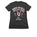BADASS EDITION-WHERE THE HELL HAVE Y'ALL BEEN, a Charcoal Women's Slim Fit Tee