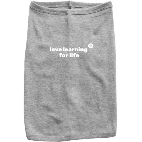 Better World Doggie Tee, a Heather Grey Doggie Tee