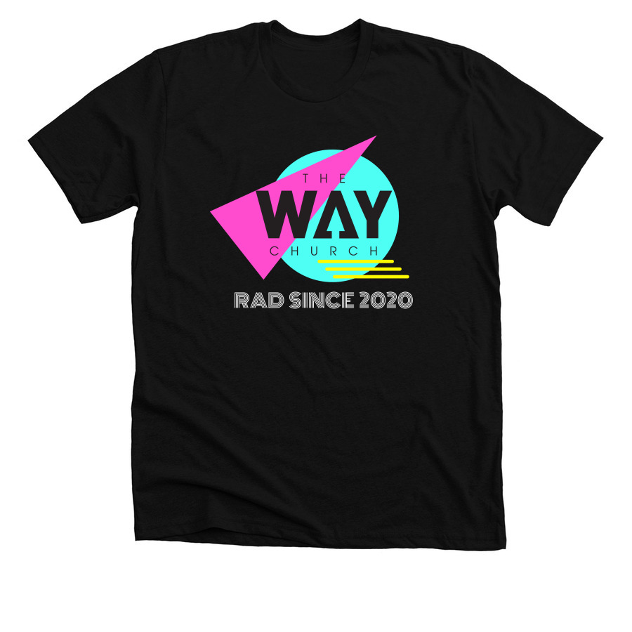 Rad Since 2020, a Solid Black Blend Premium Unisex Tee