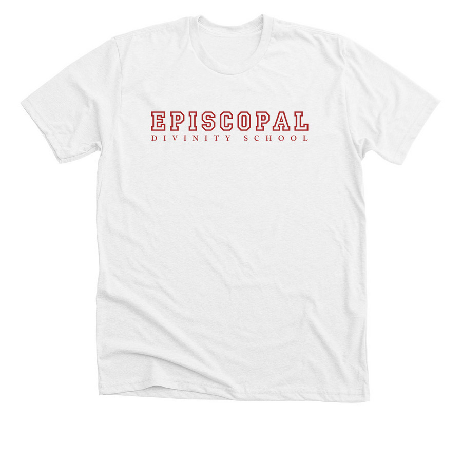 EDS Classic Shirts (White), a Solid White Blend Premium Unisex Tee