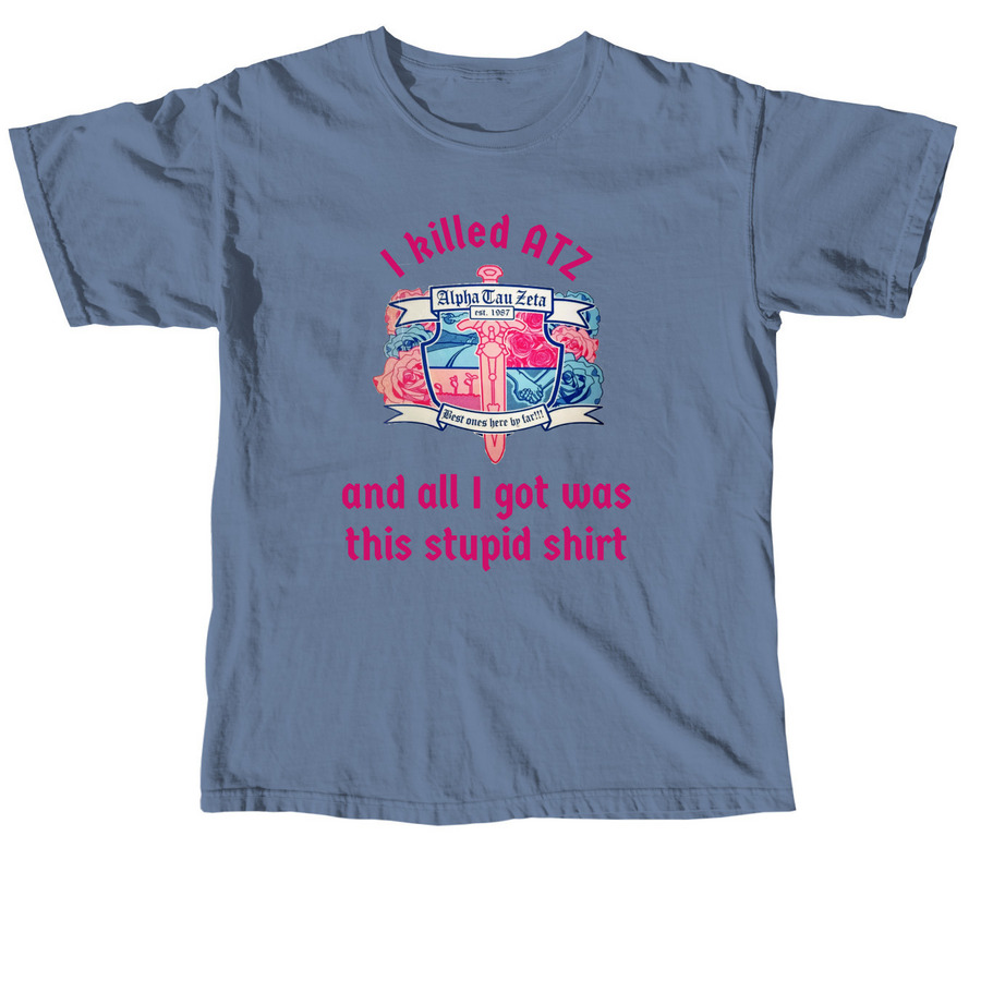 Funny ATZ Closing Shirt, a Blue Jean Comfort Colors Unisex Tee