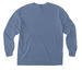 Long Sleeve Frocket, a Blue Jean Comfort Colors Long Sleeve Pocket Tee (back-view)