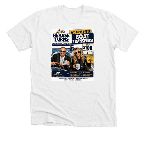 Weekend at Katharine and Chris', a Solid White Blend Premium Unisex Tee